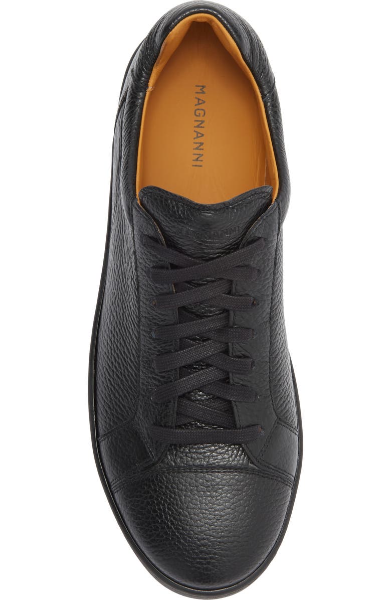 Magnanni Elonso Cap Toe Sneaker, Alternate, color, Black