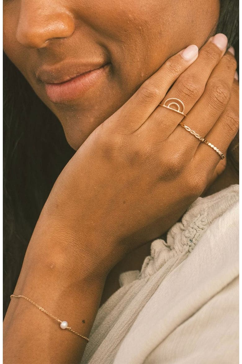 Pearl Bracelet, Alternate, color, Gold Vermeil