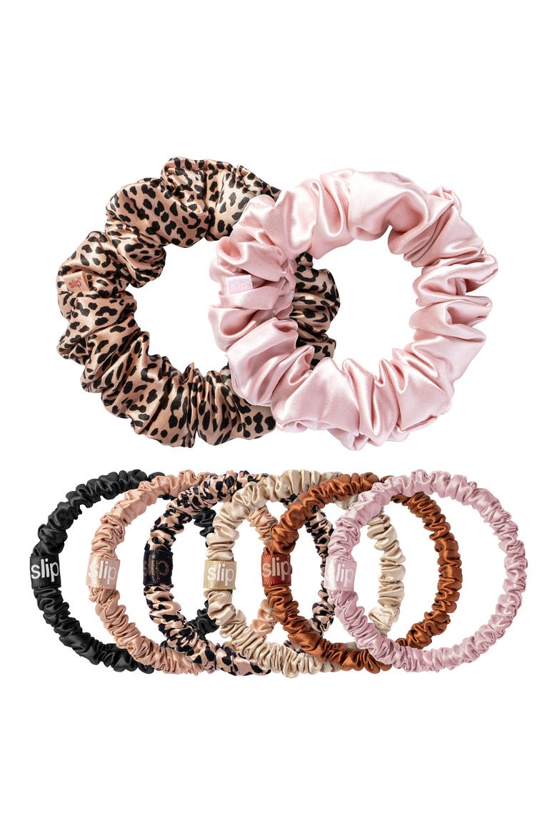 Sunset Scrunchie Set $70 Value, Main, color, NO COLOR