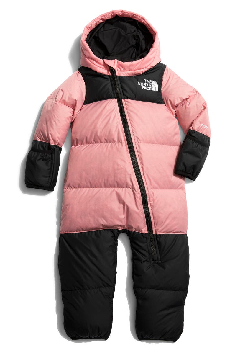 The North Face 1996 Retro Nuptse 700 Fill Power Down Bunting, Main, color, Shady Rose