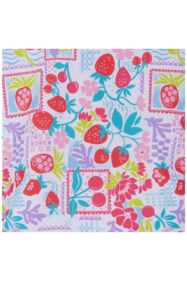 Kids' Fruit Print Two-Piece Rashguard Swimsuit, Alternate, color, FRUIT PRINT