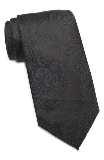 Nordstrom Rack Columbus Circle Silk Tie In Black
