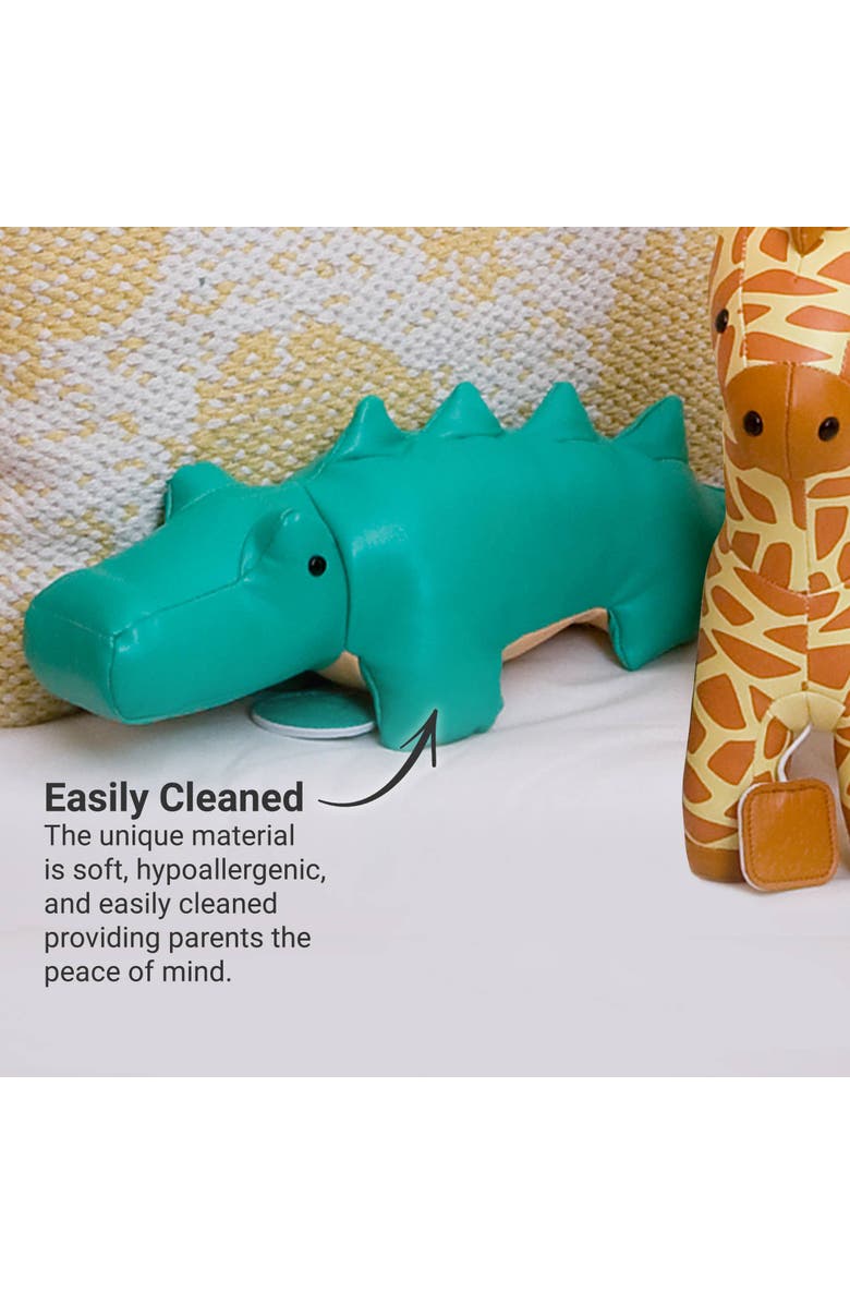 Little Big Friends Musical Animals - Crocodile, Plush Baby Music Box, Nursery Toy, Alternate, color, Green