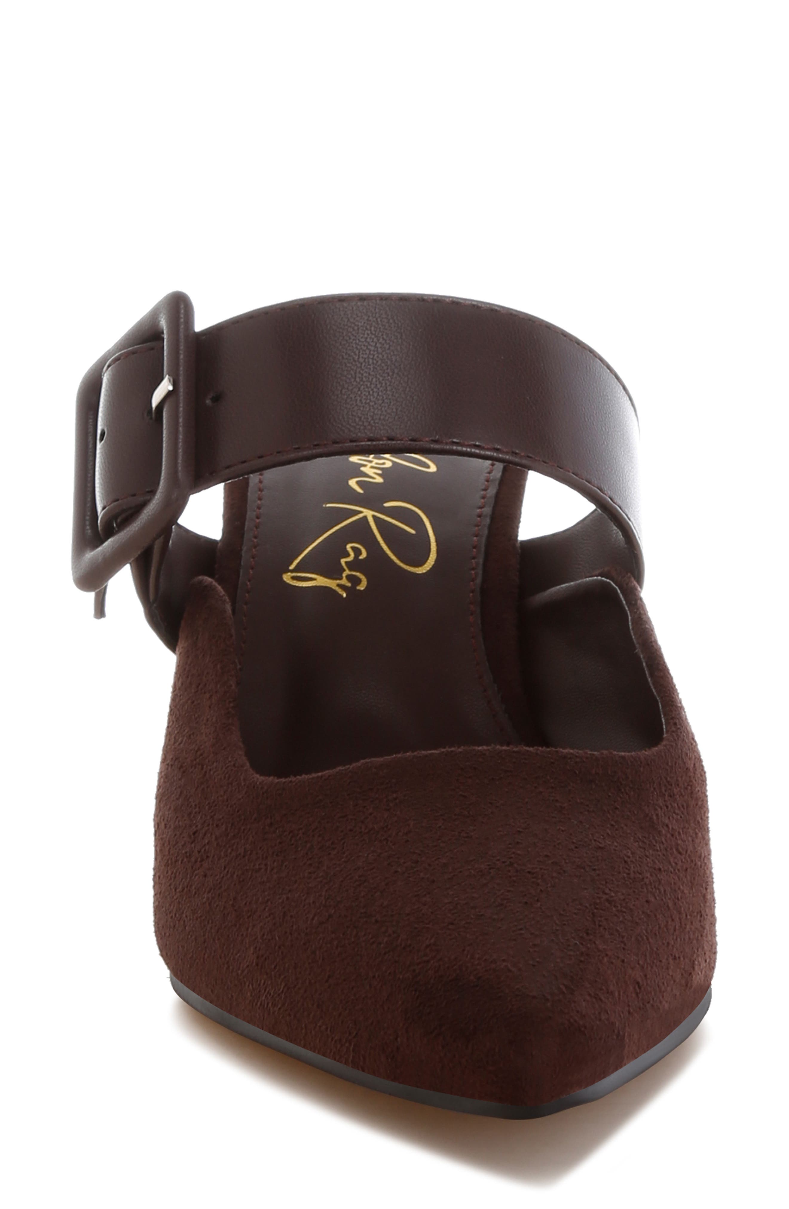 Onagra Mule, Alternate, color, BROWN
