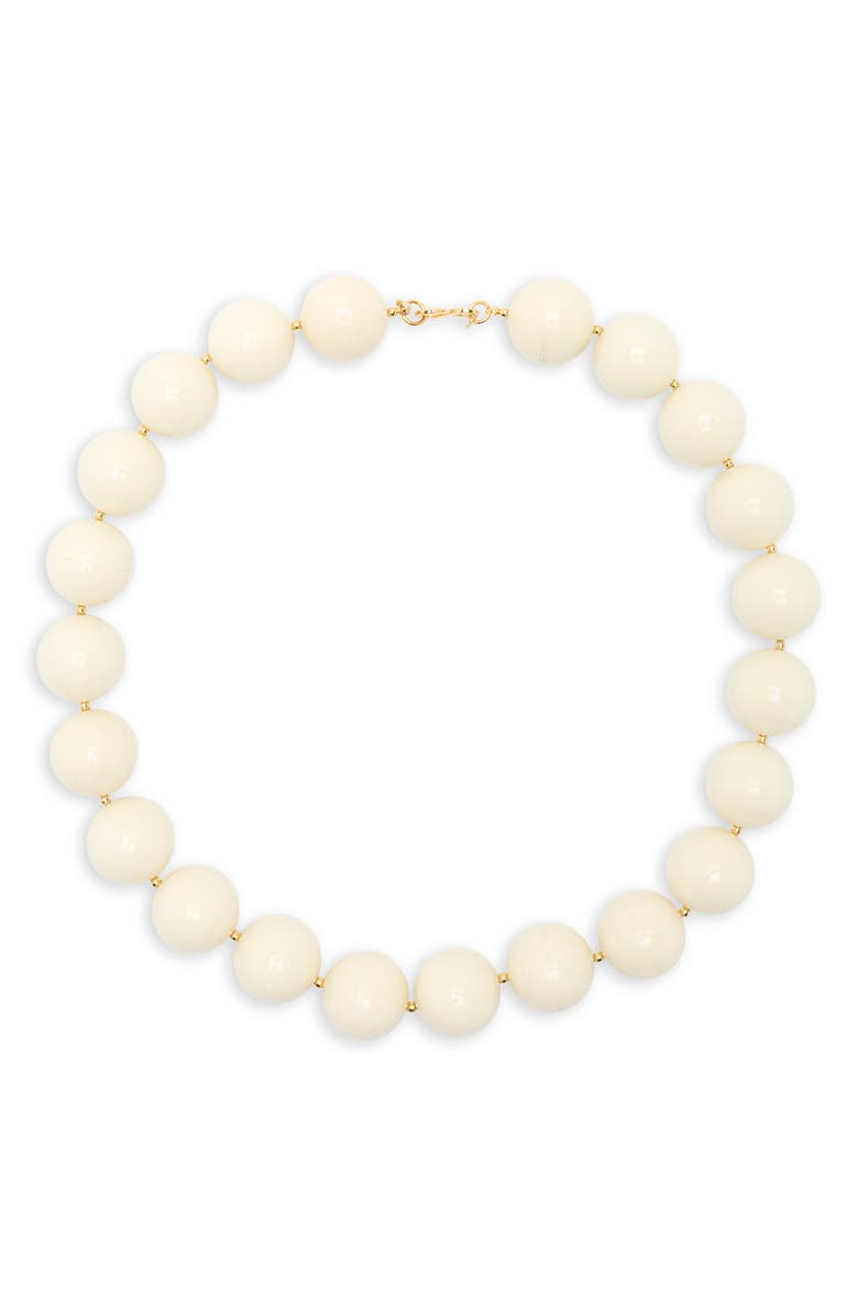 Kenneth Jay Lane Beaded Necklace, Main, color, 