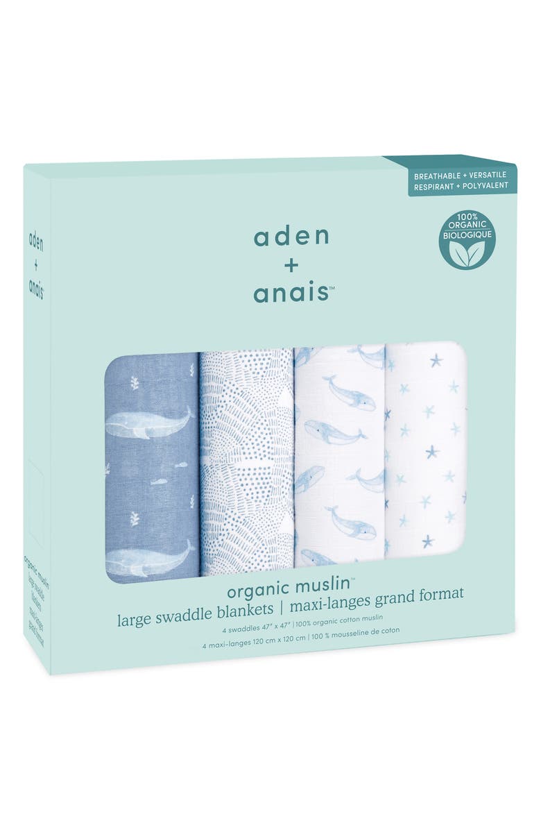 4-Pack Classic Swaddling Cloths