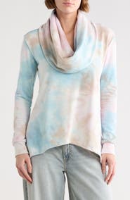 GO COUTURE Off the Shoulder Asymmetric Sweater