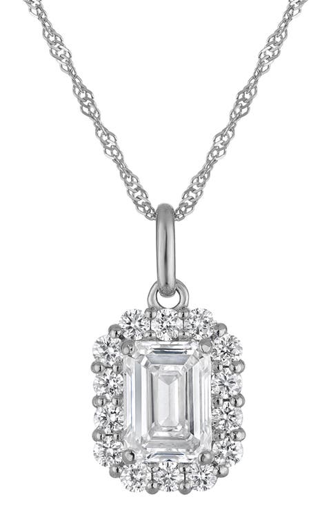 14K Gold Lab Grown Diamond Pendant Necklace