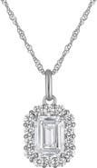 FZN 14K Gold Lab Grown Diamond Pendant Necklace