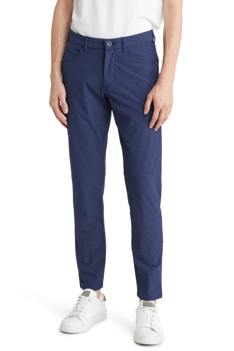 Chip Shot Slim Fit Pants, Main, color, OCEAN DEEP