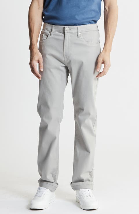 Bridgehampton Straight Leg Jeans (Light Grey)