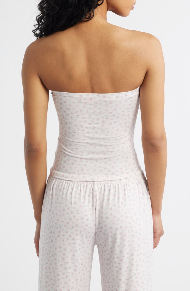 HAPPY CAMP3R Sugar Plum Quinn Strapless Top, Alternate, color, Baby Pink