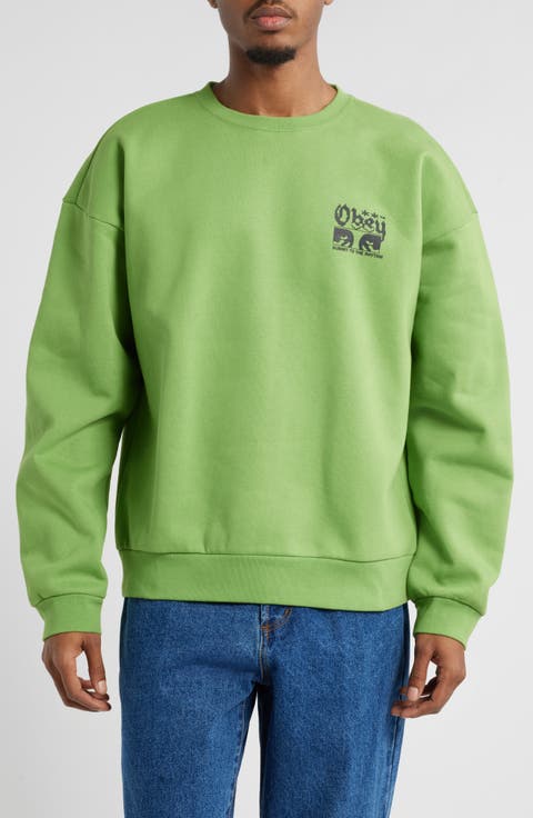 Submit Extra Heavy Crewneck Graphic Sweatshirt
