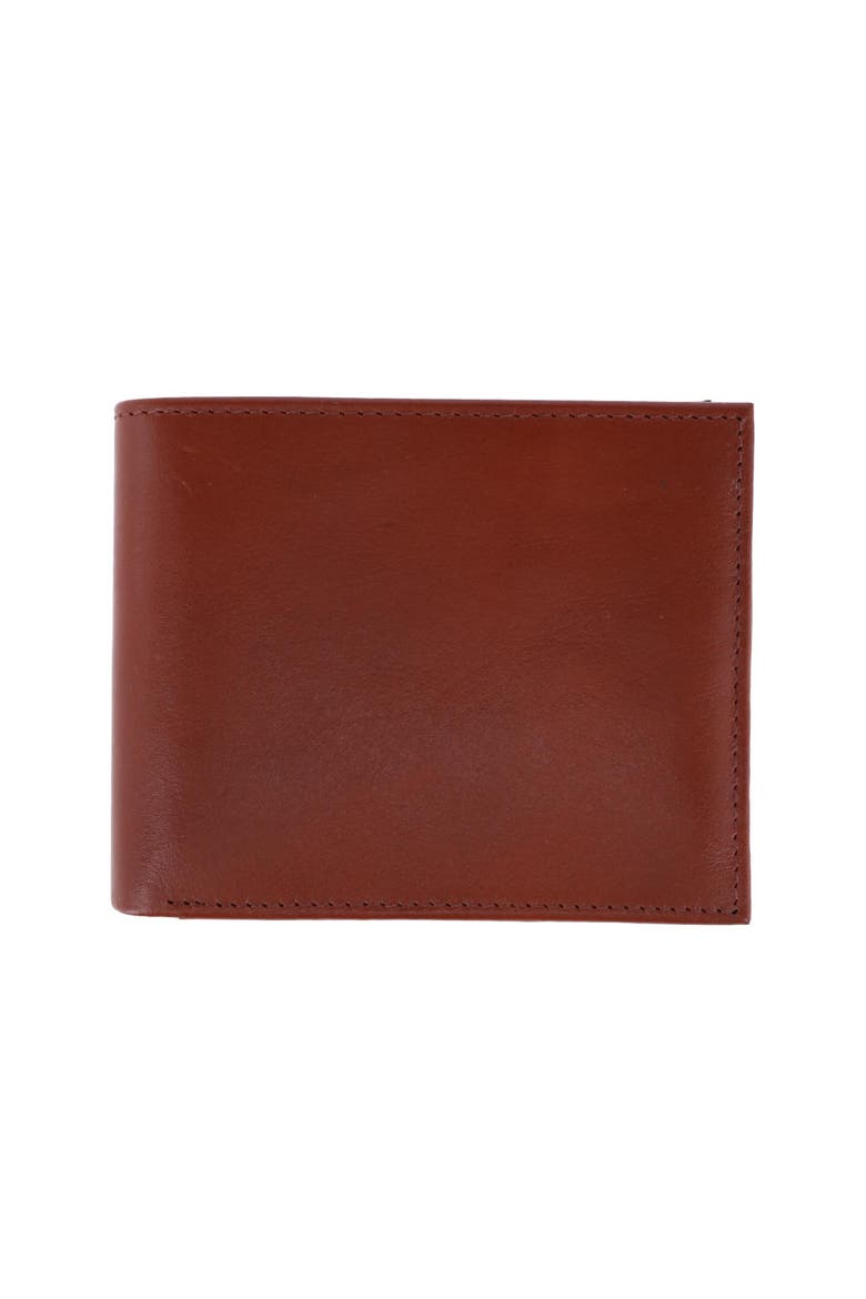 Orion Leather 8-Slot Bi-Fold Wallet with Removable ID Card Case, Main, color, Tan