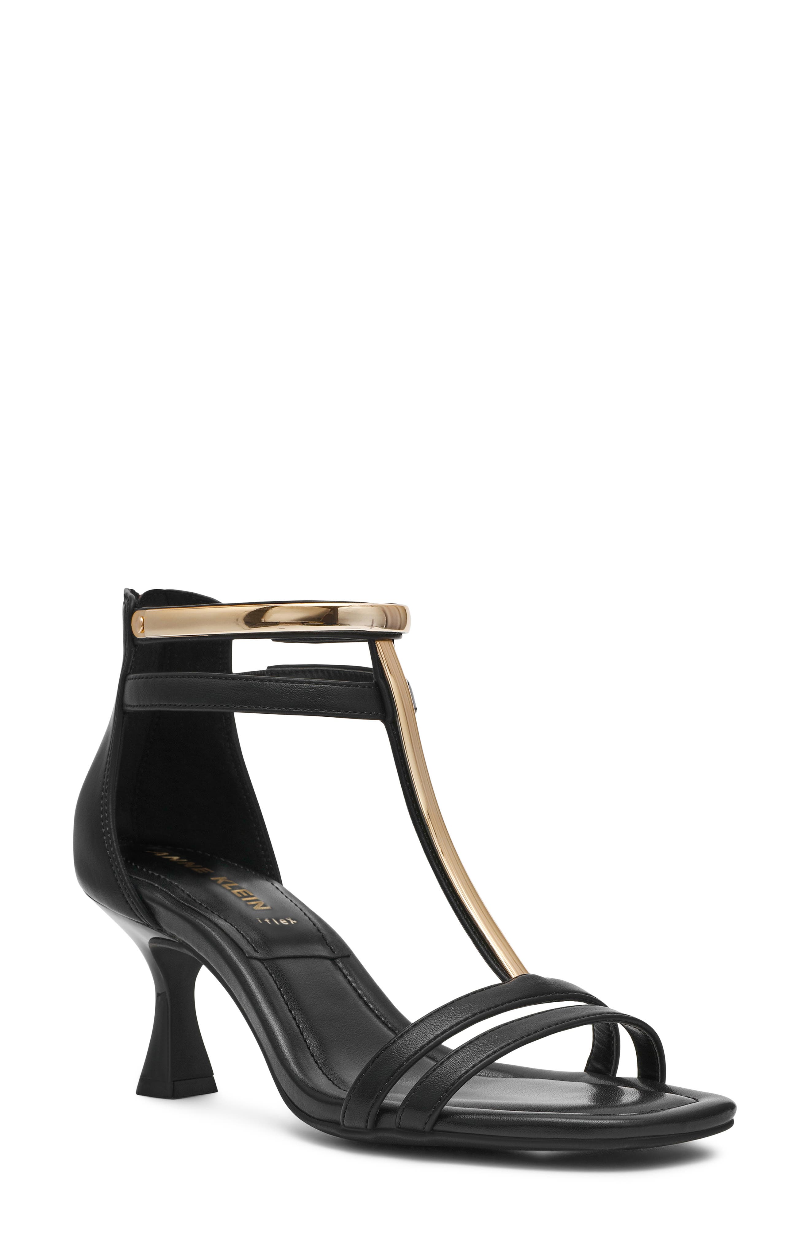 Anne Klein Juliet T-Strap Sandal, Main, color, 