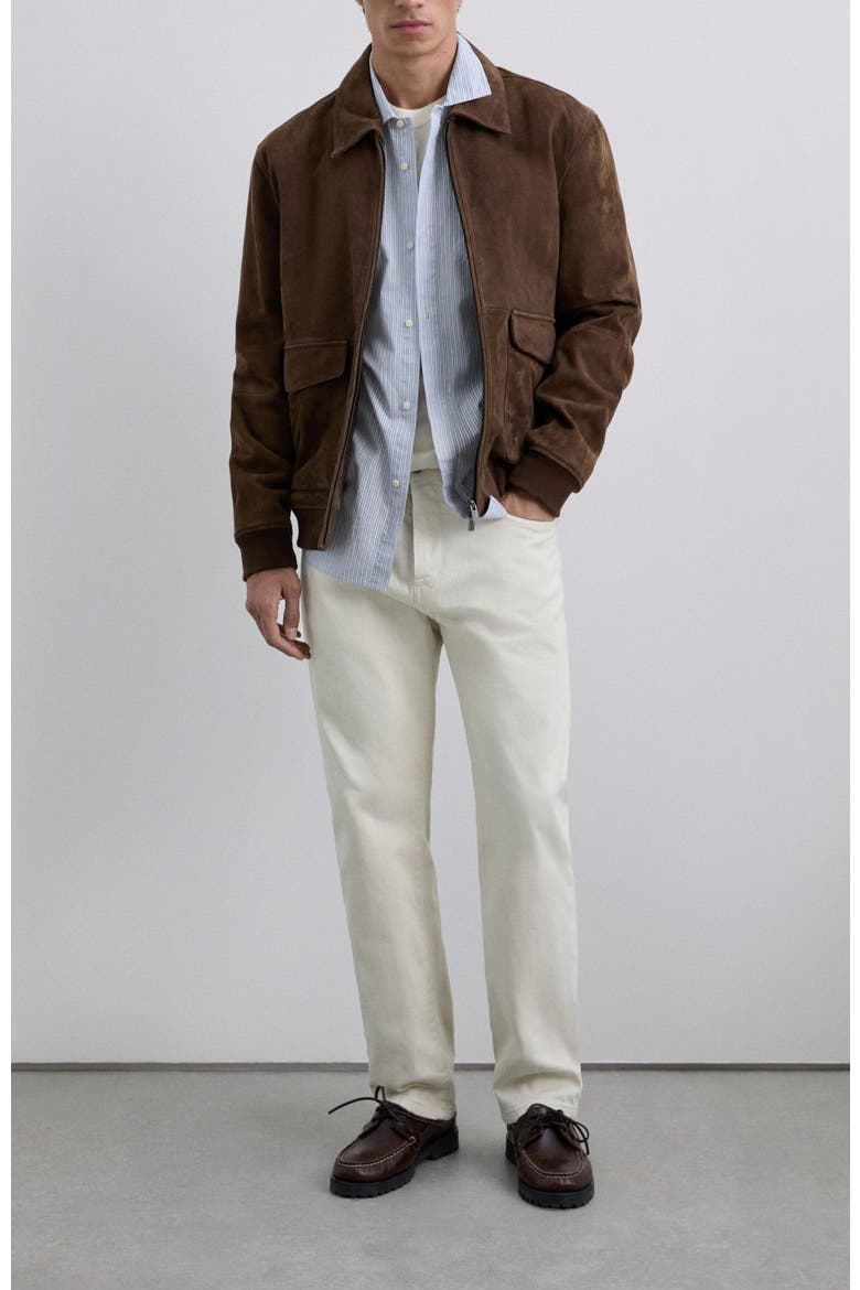 Zekesuede Jacket, Alternate, color, Darkbrown