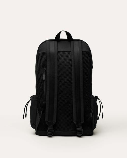 Want Les Essentiels De La Vie Want Les Essentiels Bishop Organic Cotton Canvas Backpack In Black