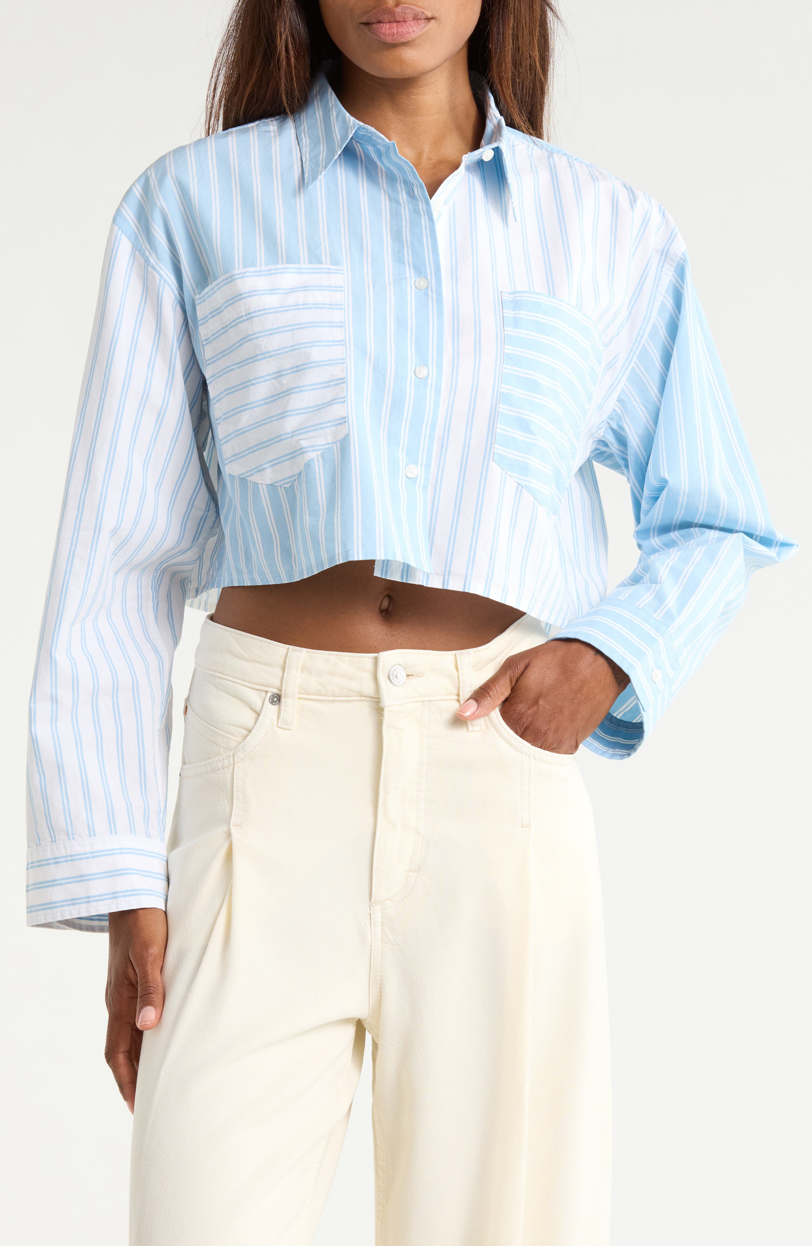 BOSS Erisa Cropped Shirt