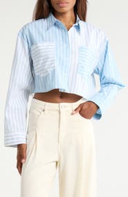 BOSS Erisa Cropped Shirt