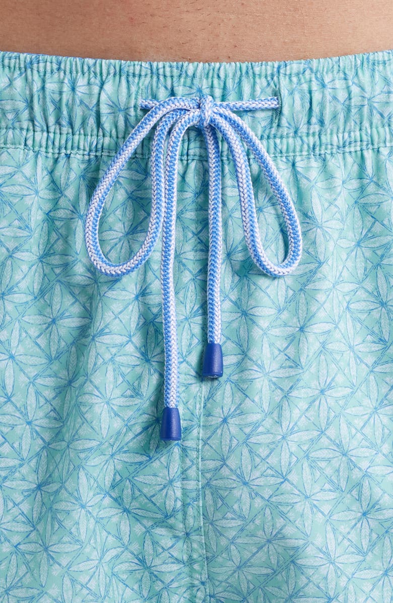 Peter Millar Ivy Swim Trunks, Alternate, color, Pear Tart