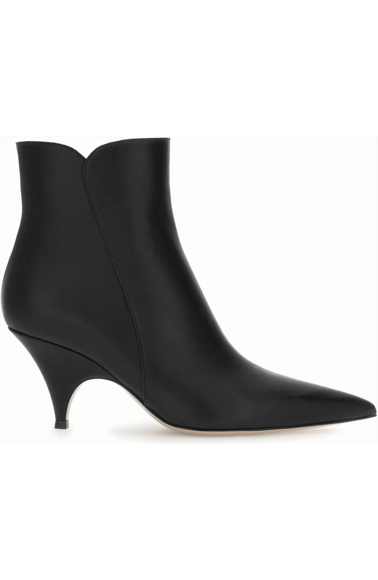 Gianvito Rossi Sofia Bootie 70, Main, color, Black Leather