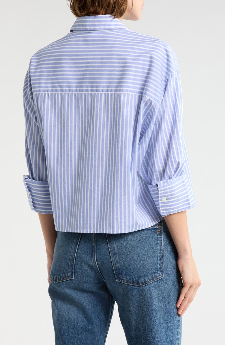 Madewell Stripe Cotton Button-Up Shirt, Alternate, color,