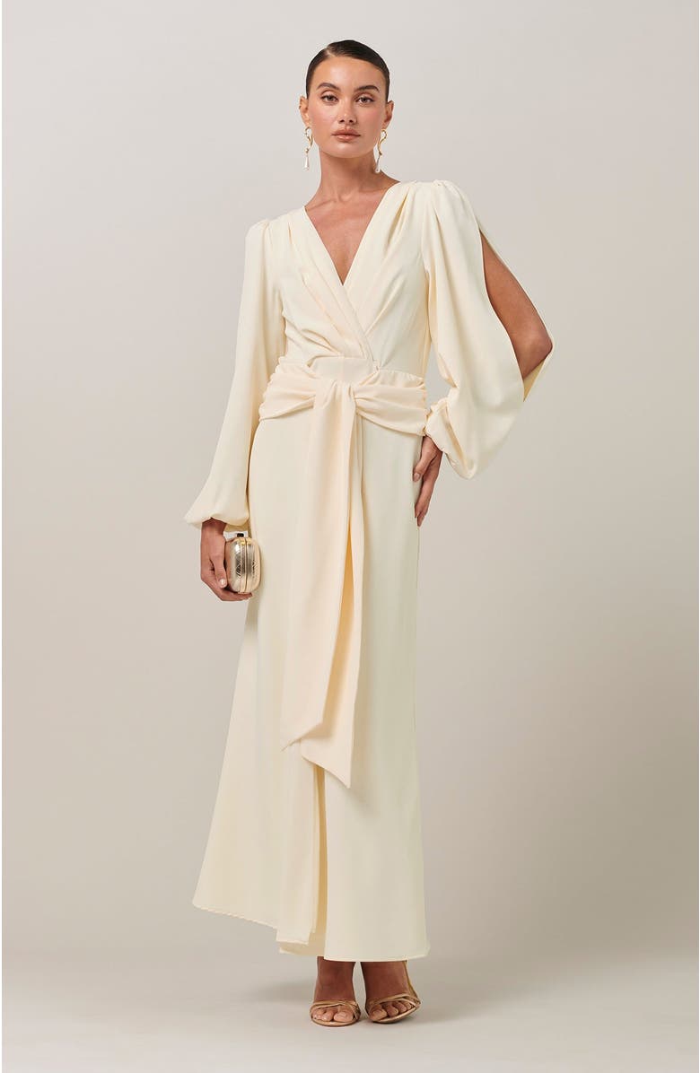 SAVEL Jonah Midi Dress, Alternate, color, Ivory