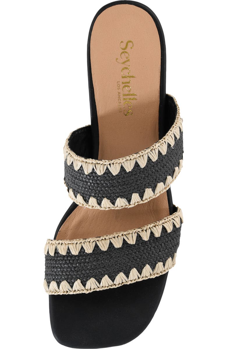 Seychelles Maui Two-Strap Sandal, Alternate, color, Black