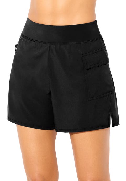 Lightweight Quick-Dry Cargo Swim Short