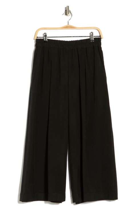 Brushed Twill Culottes