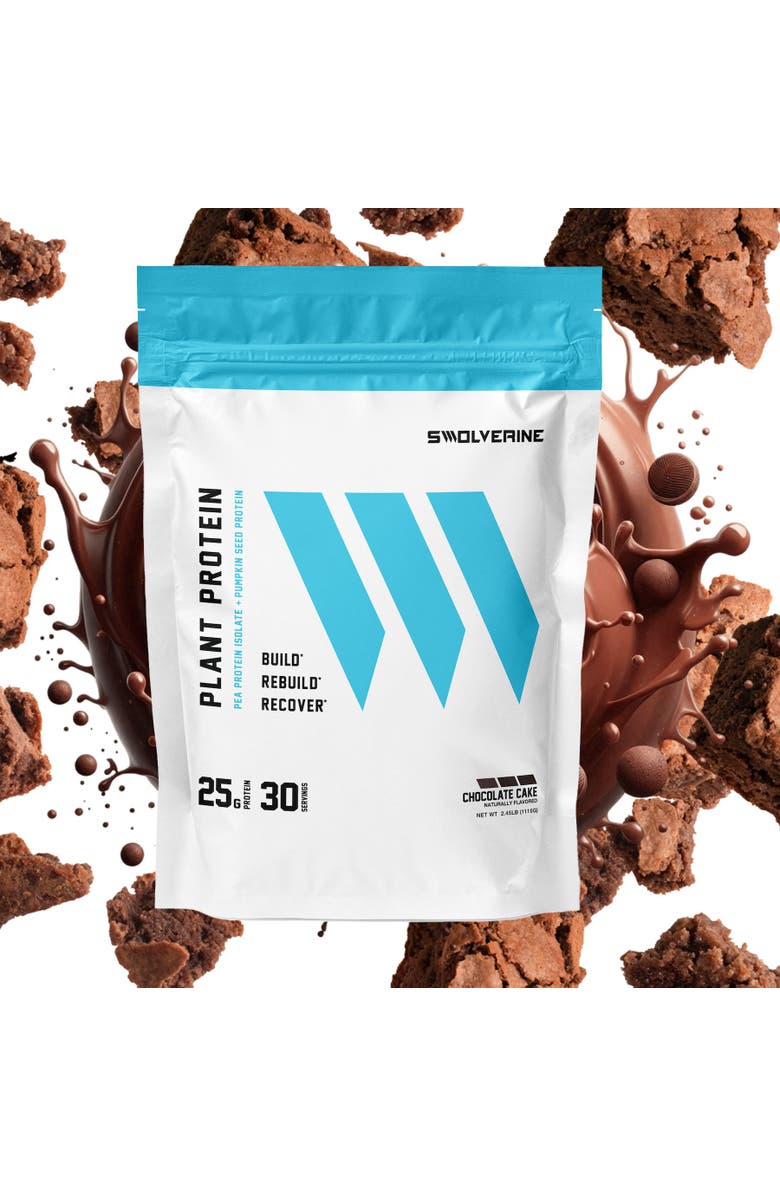 Swolverine Plant Protein, Alternate, color, Chocolate Cake