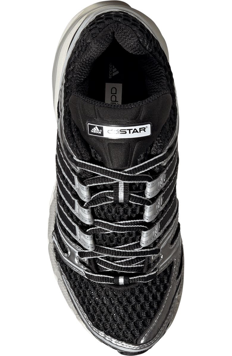 adidas Kids' Adistar Control 5 Sneaker, Alternate, color, Core Black/ Silver/ Grey