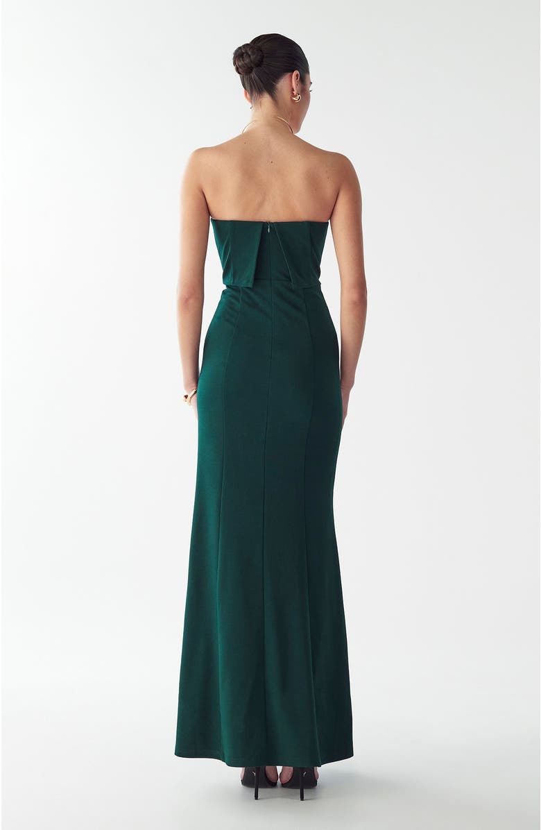 WILLA Trenton Dress, Alternate, color, Emerald