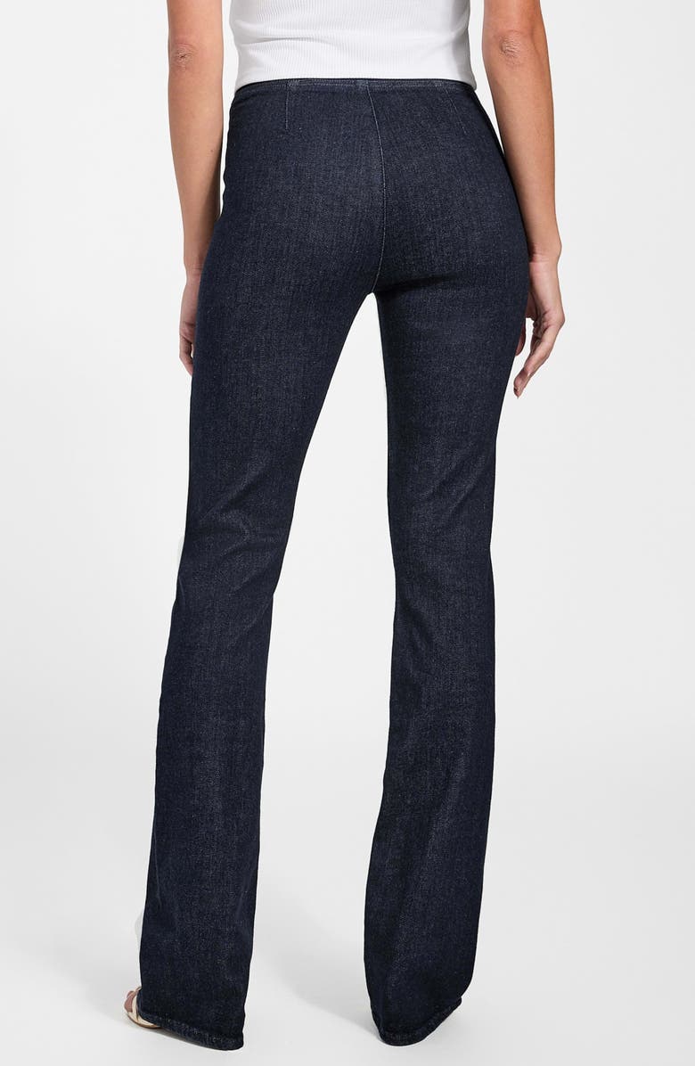 GUESS High Waist Pull-On Baby Bootcut Jeans, Alternate, color, Eltd-Dark