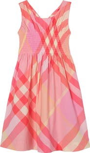 Burberry Check Cotton Dress