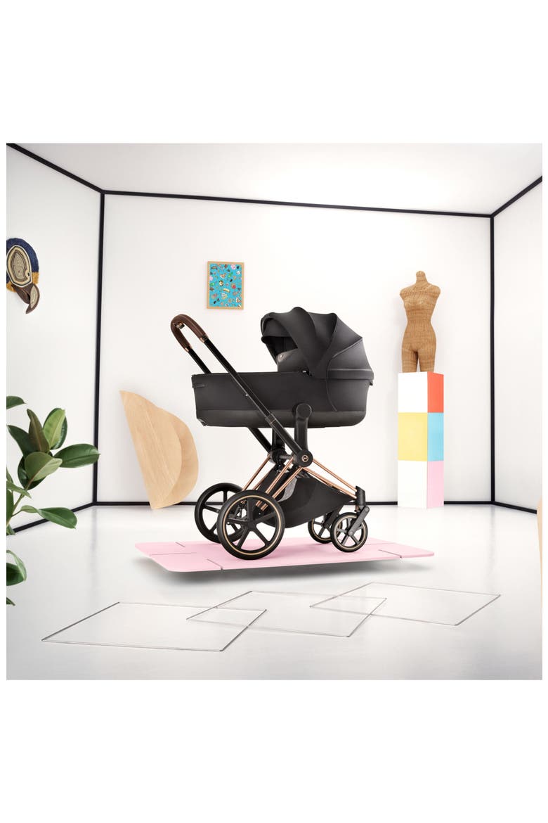 Fold Lux Carry Cot for Priam Stroller – Platinum Collection, Alternate, color, SEPIA BLACK