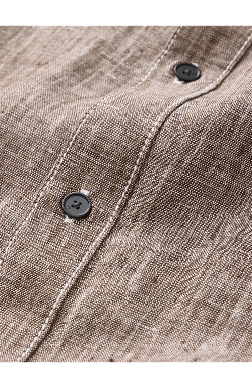 John Varvatos Ben Linen Button-up Shirt