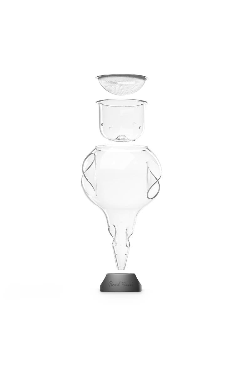 Conundrum Aerator + Revolve Decanter Wine Aeration System, Alternate, color, Clear