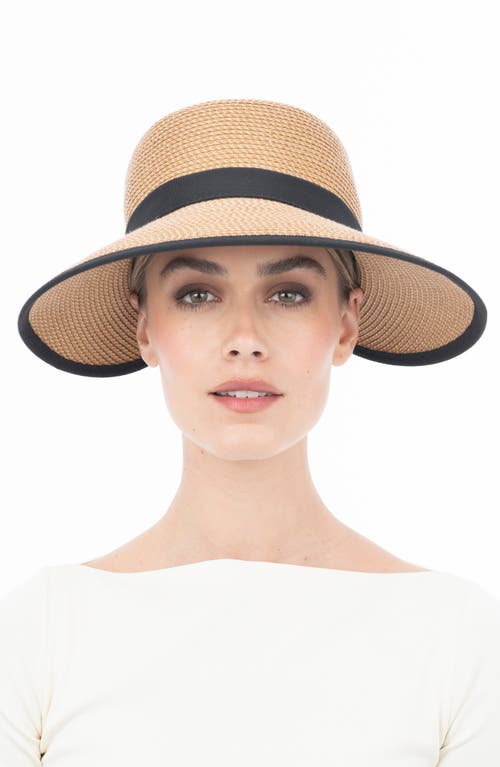 Eric Javits Sunbust Ponytail Notch Sun Hat