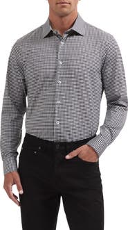 Bugatchi James OoohCotton® Gingham Button-Up Shirt