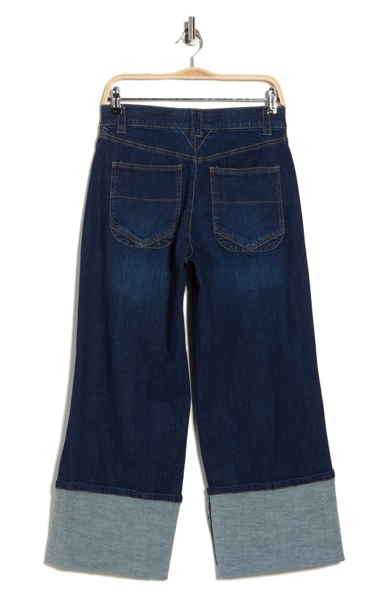 Democracy Cuff Crop Jeans, Alternate, color, Indigo