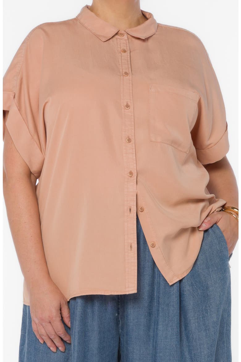 Edison Button-Up Shirt, Alternate, color, PRALINE