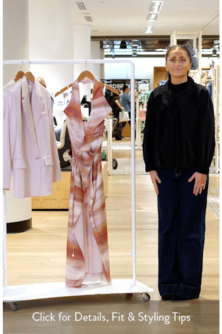 Atlanna Wrap Maxi Dress video