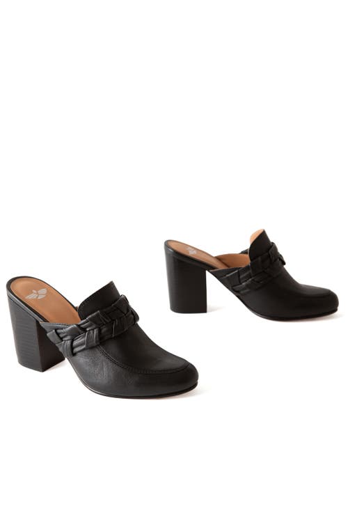 Fortress Marnie Loafer Mule In Black