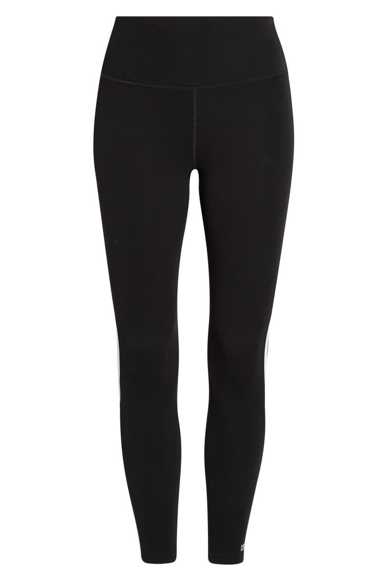 Bianca High Waist Rigor 7/8 Leggings, Alternate, color, BLACK/ WHITE