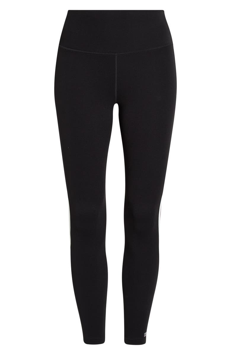 SPLITS59 Bianca High Waist Rigor 7/8 Leggings, Main, color, Black/ White