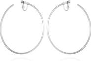Vince Camuto Medium Clip-On Hoop Earrings