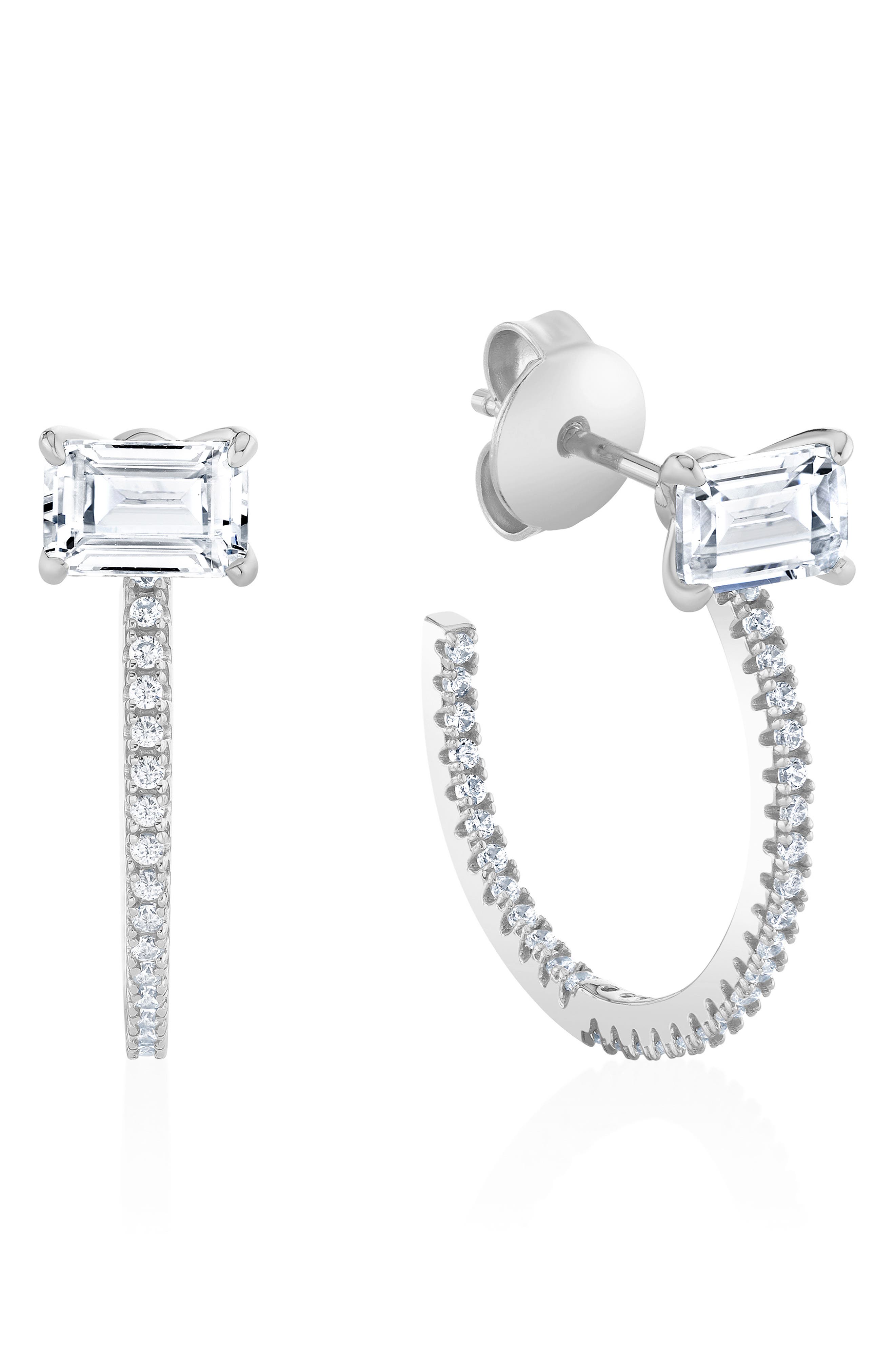 selected PURE PLATINUM / CLEAR STONE