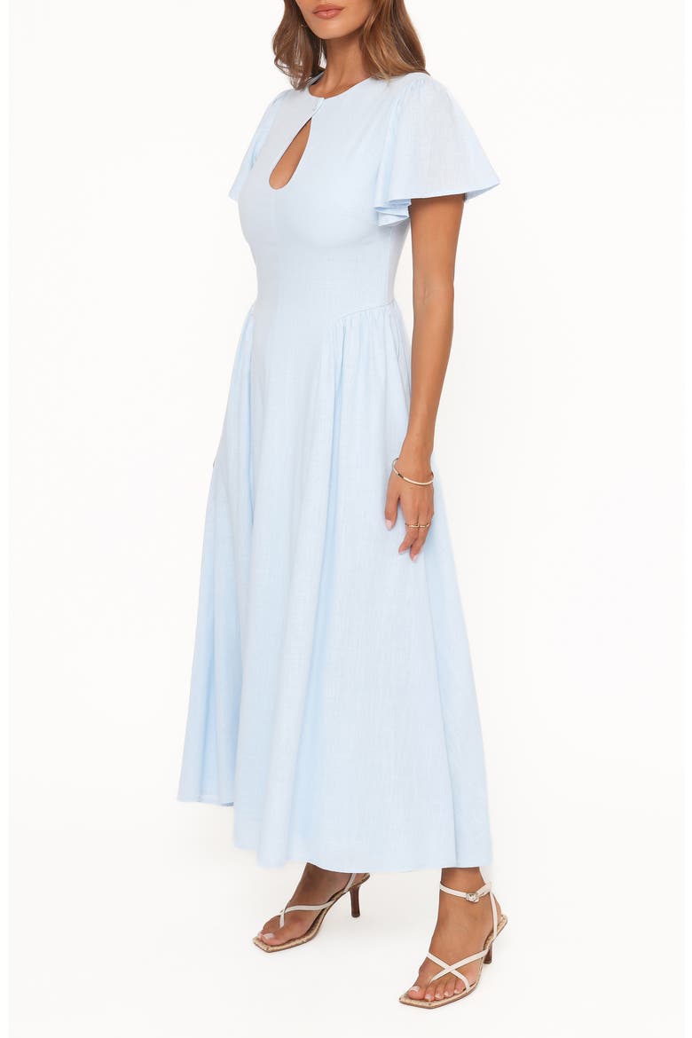 Jessima Midi Dress, Alternate, color, PALE BLUE