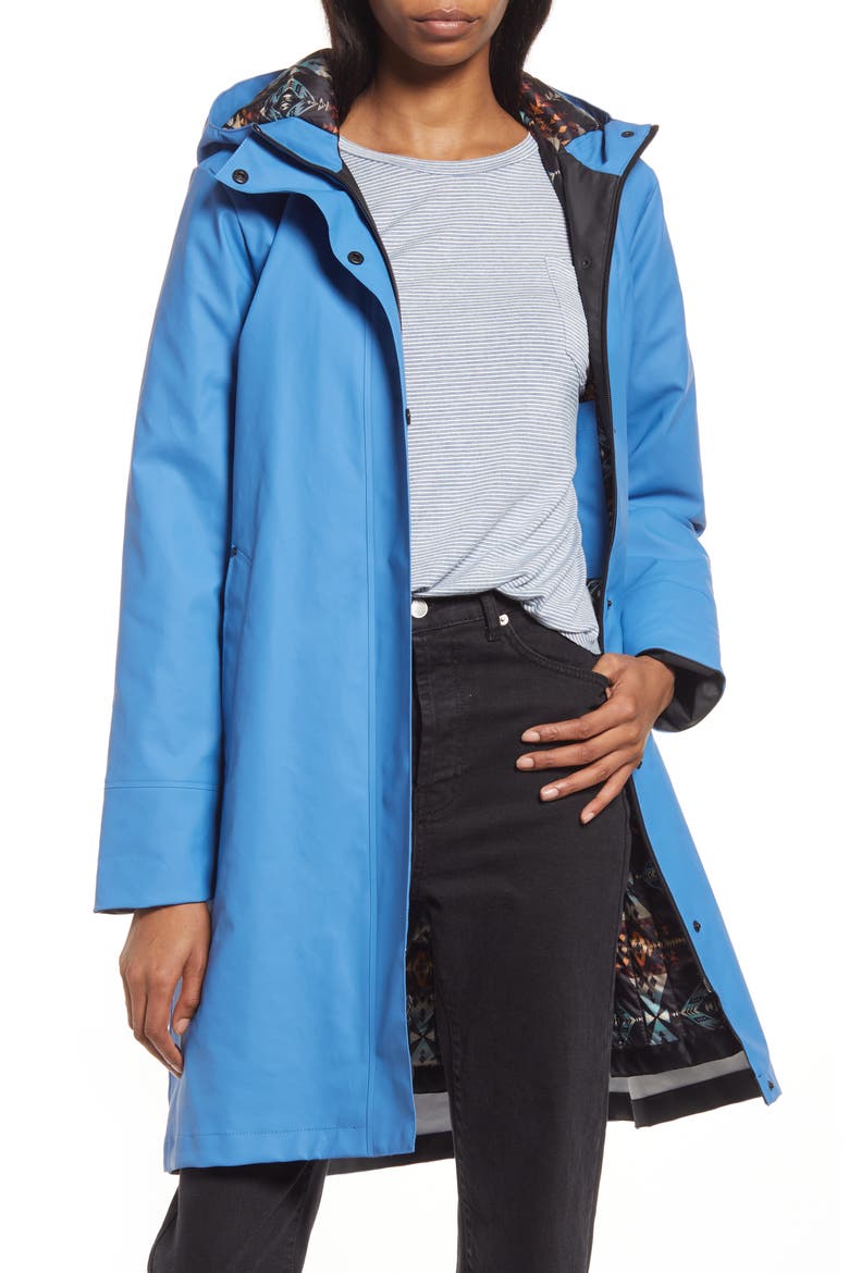 Victoria Insulated Raincoat, Main, color, MARINE BLUE